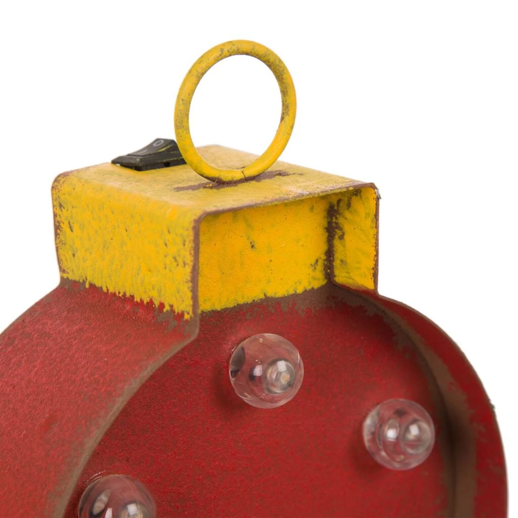 Discount 𧨠Glitzhome® 7.5" Marquee LED Ornament Stocking Holder π₯° 8 Discount 𧨠Glitzhome® 7.5" Marquee LED Ornament Stocking Holder π₯° - Image 6