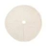 Top 10 ⌛ Glitzhome® 48" White Plush 🔔 Christmas Tree 👗 Skirt 👍 -Glitzhome Sales D231680S 1