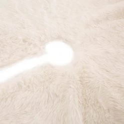 Top 10 ⌛ Glitzhome® 48" White Plush 🔔 Christmas Tree 👗 Skirt 👍 -Glitzhome Sales D231680S 4