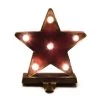 Brand new 🎉 Glitzhome® 7.5" Marquee LED Star Stocking Holder 😍 -Glitzhome Sales D231687S 1
