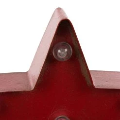 Brand new 🎉 Glitzhome® 7.5" Marquee LED Star Stocking Holder 😍 -Glitzhome Sales D231687S 5