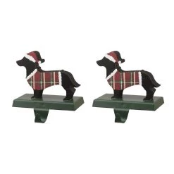 Cheapest ✔️ Glitzhome® 6" Dachshund Stocking Holder Set 🌟