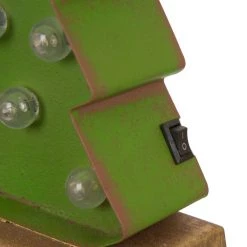 Hot Sale 🔥 Glitzhome® LED Tree & Gift Box Stocking Holder Set 🎉 -Glitzhome Sales D231701S 7