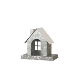 New 🥰 Glitzhome® 6" Galvanized House Stocking Holder Set 🥰 -Glitzhome Sales D231705S 5