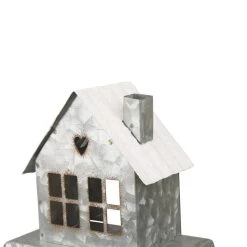 New 🥰 Glitzhome® 6" Galvanized House Stocking Holder Set 🥰 -Glitzhome Sales D231705S 6