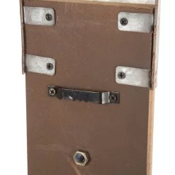 Budget 🌟 Glitzhome® 35" 🎅 Christmas Galvanized Wood Ski Décor 🎁 -Glitzhome Sales D231734S 7