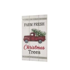 Discount ✨ Glitzhome® 24" Wooden & Metal Truck Wall Décor 😉