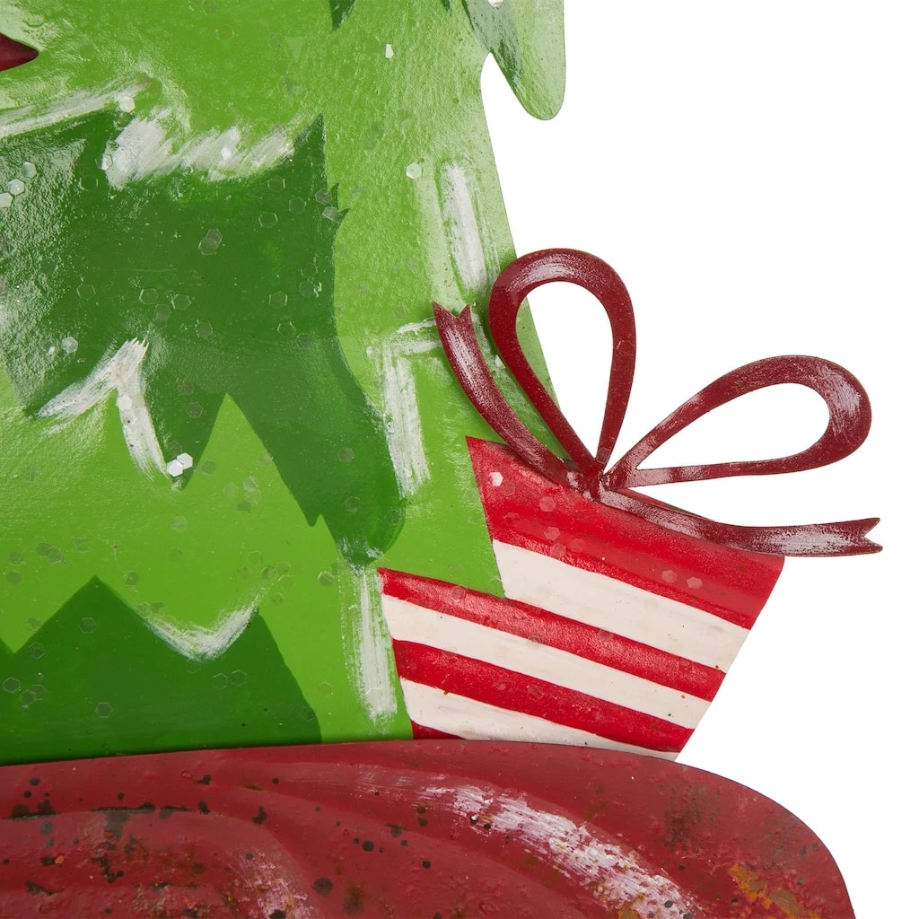 Outlet π Glitzhome® 32" π Christmas Rusty Metal Truck Yard Stake π― 7 Outlet π Glitzhome® 32" π Christmas Rusty Metal Truck Yard Stake π― - Image 5