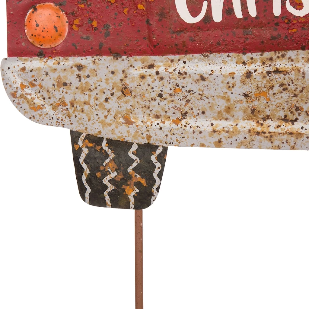 Outlet π Glitzhome® 32" π Christmas Rusty Metal Truck Yard Stake π― 10 Outlet π Glitzhome® 32" π Christmas Rusty Metal Truck Yard Stake π― - Image 8