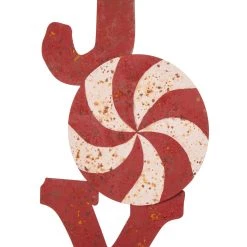 Cheapest 😉 Glitzhome® 36" Rusty Metal Joy Yard Stake 🔥 -Glitzhome Sales D231755S 4