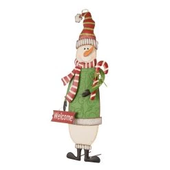 Promo 🎁 Glitzhome® 36" Snowman Metal Yard Stake 🛒 -Glitzhome Sales D231757S 4