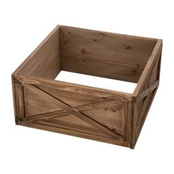 Cheapest π Glitzhome® 22" Natural Wooden Tree Collar π