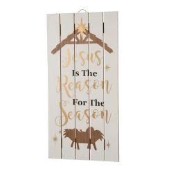 Cheap 🎁 Glitzhome® 28" Wooden Nativity Wall Décor 👍 -Glitzhome Sales D231759S 3