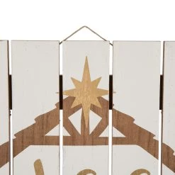 Cheap 🎁 Glitzhome® 28" Wooden Nativity Wall Décor 👍 -Glitzhome Sales D231759S 4