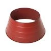 Deals 🤩 Glitzhome 22" Red Metal Tree Collar 🌟 -Glitzhome Sales D231762S 1