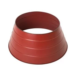 Deals 🤩 Glitzhome 22" Red Metal Tree Collar 🌟