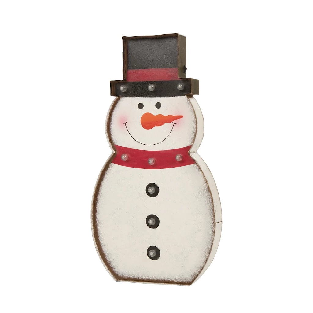 Top 10 β Glitzhome® 20" π Christmas Marquee LED Snowman Décor β 5 Top 10 β Glitzhome® 20" π Christmas Marquee LED Snowman Décor β - Image 3