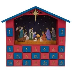 Top 10 βοΈ Glitzhome® 13" Wooden House Countdown Calendar with Drawers Décor π―