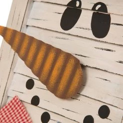 Best Sale 🔔 Glitzhome® 22" Wooden Snowman Shutter Décor 👏 -Glitzhome Sales D231772S 7