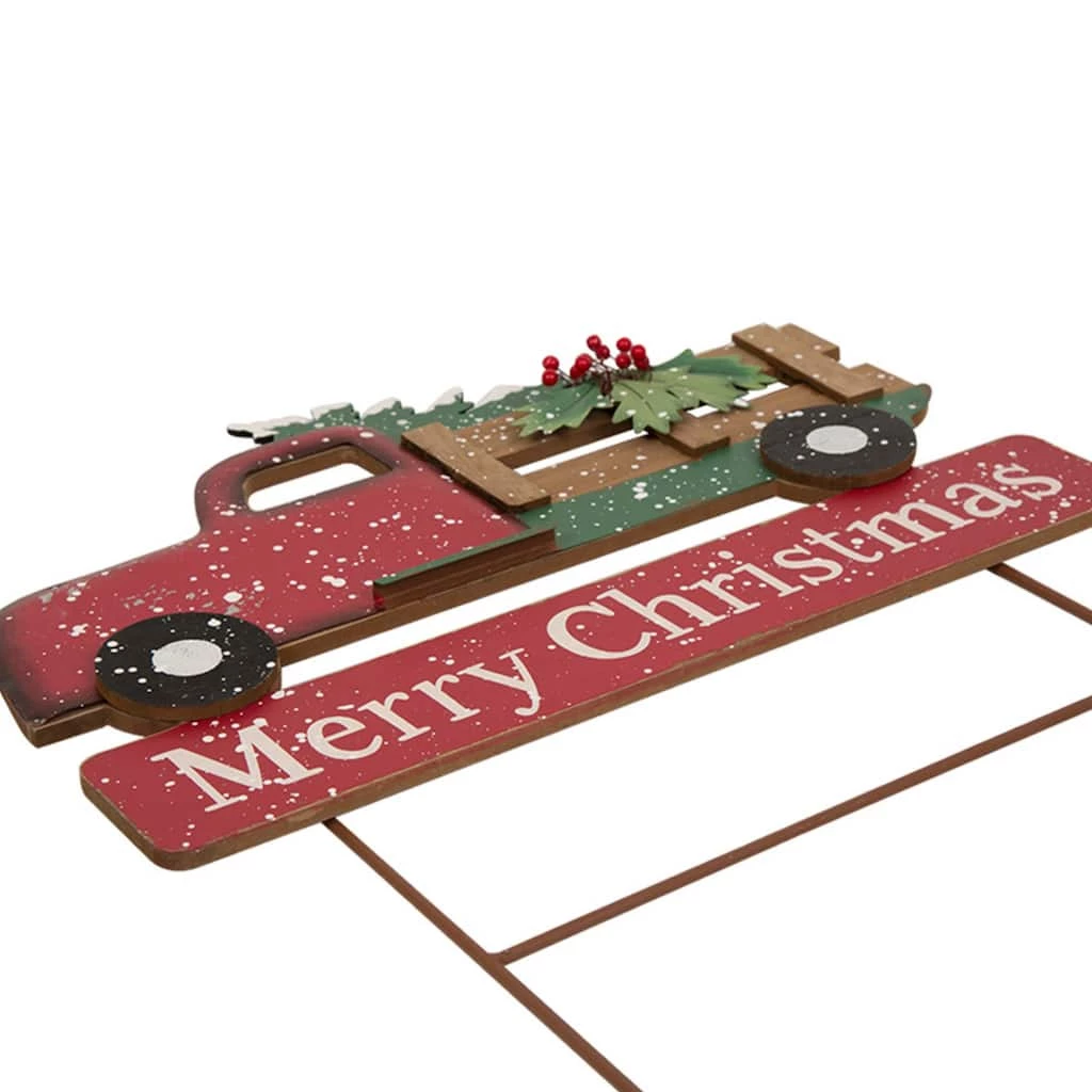 Cheap π― Glitzhome® 24" β Christmas Truck Yard Stack 𧨠6 Cheap π― Glitzhome® 24" β Christmas Truck Yard Stack 𧨠- Image 4