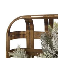 Coupon π Glitzhome® 24" Bamboo Red Tobacco Basket with Flocked Pinecone & Antler Wreath π 8 Coupon π Glitzhome® 24" Bamboo Red Tobacco Basket with Flocked Pinecone & Antler Wreath π -Glitzhome Sales D231807S 3