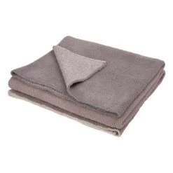 Wholesale 🔥 Glitzhome® Knitted Polyester Feather Yarn Tricolor Throw Blanket 👍