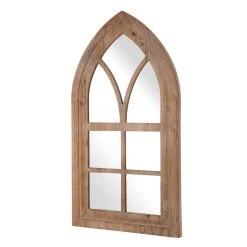 Cheapest 😀 Glitzhome® 40" Gothic Window Frame Wall Mirror 😉 -Glitzhome Sales D236669S 4
