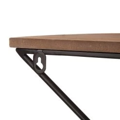 Brand new 😉 Glitzhome® Farmhouse Metal & Wooden Triangle Floating Shelf Set 😉 -Glitzhome Sales D238284S 7