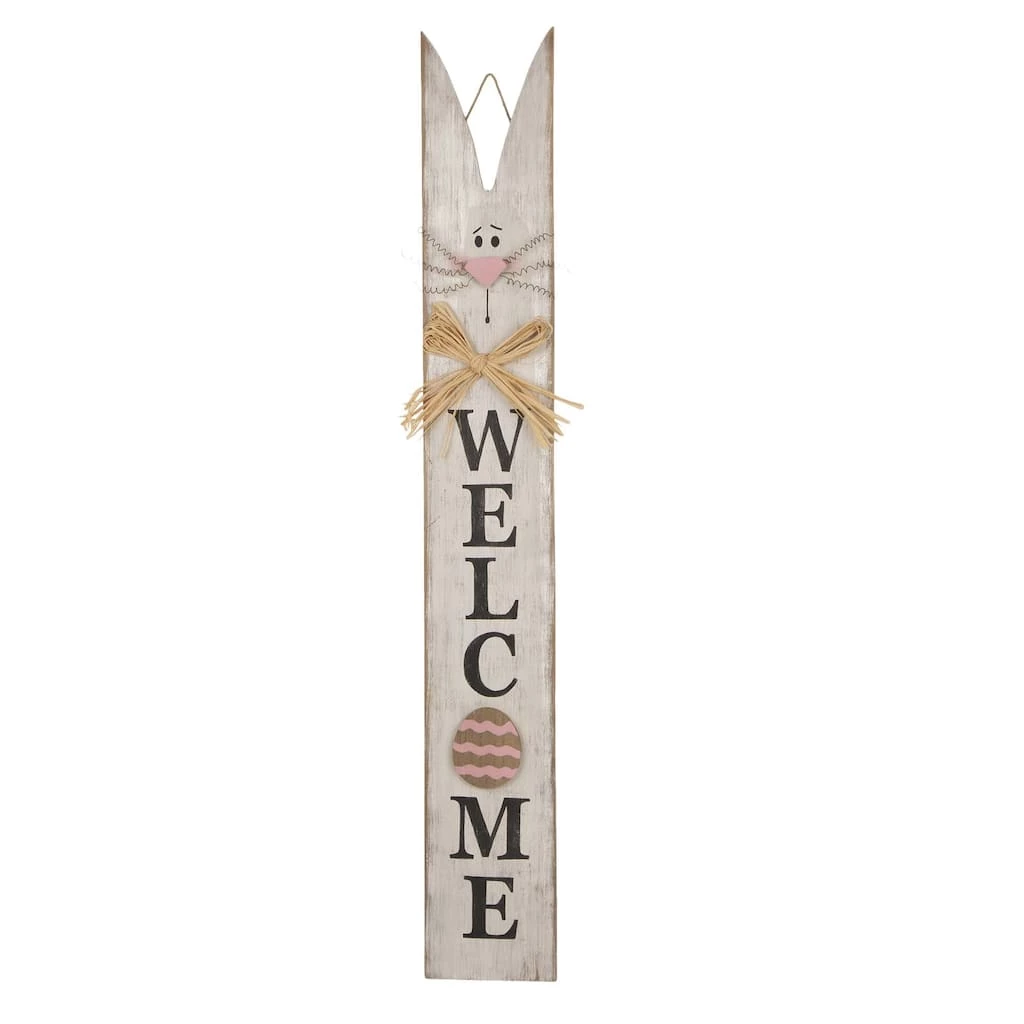 Hot Sale π― Glitzhome® 42" Wooden Easter Bunny Porch Sign π― 3 Hot Sale π― Glitzhome® 42" Wooden Easter Bunny Porch Sign π―