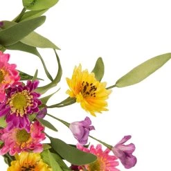 Best deal 😉 Glitzhome® 24" Chrysanthemum Wreath 🔥 -Glitzhome Sales D238328S 7