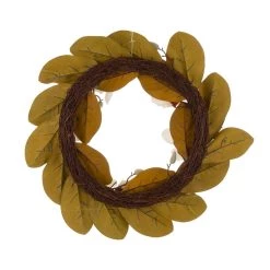 Best reviews of 💯 Glitzhome® 24'' Magnolia Wreath ❤️ -Glitzhome Sales D238355S 8