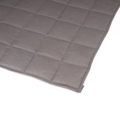 Brand new 😀 Glitzhome® Gray Cotton Shell Quilted Weighted Blanket with Polyester Filling 💯 -Glitzhome Sales D238360S 3