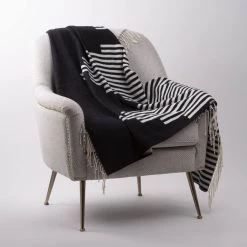 Wholesale 🔥 Glitzhome® Woven Cotton Geometric Jacquard Throw 😀 -Glitzhome Sales D238361S 3
