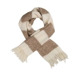 Outlet 🥰 Glitzhome® Woven Acrylic Brown Striped Throw 👍 -Glitzhome Sales D238371S 4