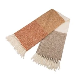 Buy ✨ Glitzhome® Woven Acrylic Striped Jacquard Throw ✨ -Glitzhome Sales D238372S 7