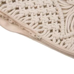 Deals ❤️ Glitzhome® Diamond Cotton Rope Pillow Cover ❤️ -Glitzhome Sales D238376S 5