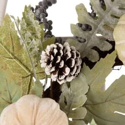 Cheapest 🎉 Glitzhome® 36" Wooden Arch Window Frame with Pumpkin Wreath ✨ -Glitzhome Sales D250300S 4