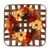 Best reviews of 🥰 Glitzhome® 24" Bamboo Tobacco Basket with Blooming Magnolia Wreath 😍 -Glitzhome Sales D250304S 1