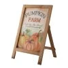 Budget 😉 24" GlitzHome® Pumpkin Farm Wooden Porch Sign 🛒 -Glitzhome Sales D250309S 1