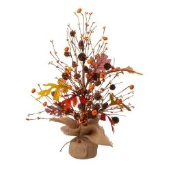 Best reviews of 😍 20" GlitzHome® Harvest Tree Tabletop Décor 🔔