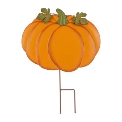 Promo 😍 42" GlitzHome® 3-in-1 Metal Pumpkin Yard Stake 🤩 -Glitzhome Sales D250312S 8