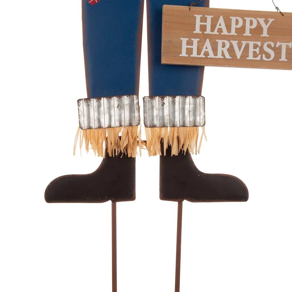 Budget π 36" GlitzHome® Happy Harvest Scarecrow Yard Stake π 8 Budget π 36" GlitzHome® Happy Harvest Scarecrow Yard Stake π - Image 6