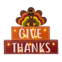Best deal π Glitzhome® 12" Pre-Lit πͺ Thanksgiving Wooden Turkey Table Décor LED Lights π₯ 10 Best deal π Glitzhome® 12" Pre-Lit πͺ Thanksgiving Wooden Turkey Table Décor LED Lights π₯ -Glitzhome Sales D250334S 3