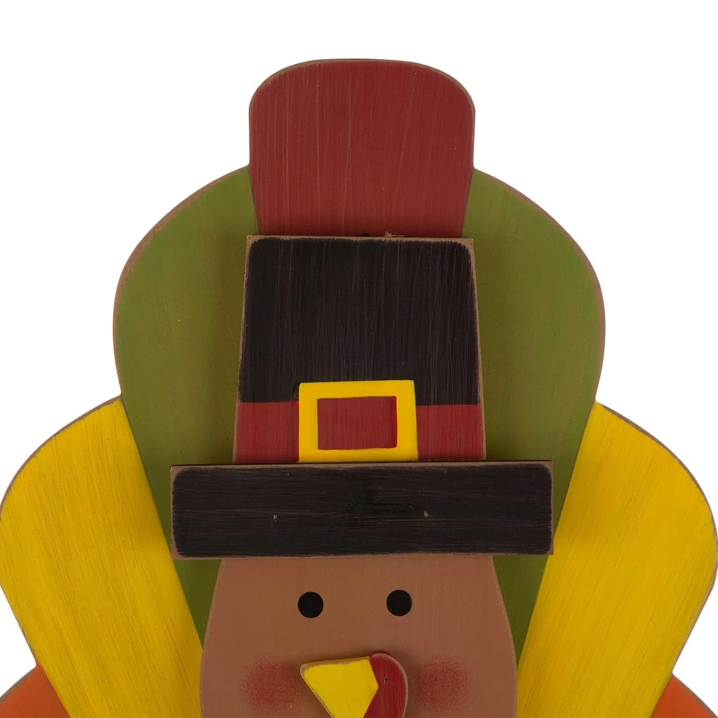 Cheapest ✨ Glitzhome® 3.3ft. 👪 Thanksgiving Wooden Turkey Standing Décor ✔️ 5 Cheapest ✨ Glitzhome® 3.3ft. 👪 Thanksgiving Wooden Turkey Standing Décor ✔️ - Image 3
