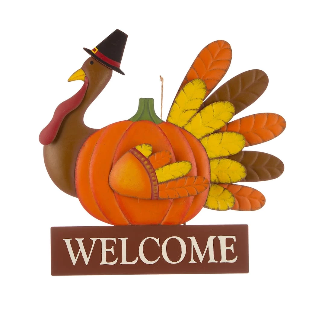 Buy π Glitzhome® 2.5ft. πͺ Thanksgiving Metal Turkey Yard Stake or Wall Décor π 8 Buy π Glitzhome® 2.5ft. πͺ Thanksgiving Metal Turkey Yard Stake or Wall Décor π - Image 6