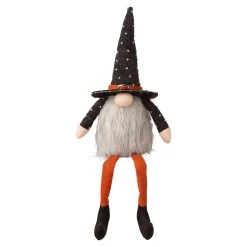 Flash Sale 🧨 Glitzhome® 20" 🦇 Halloween Fabric Gnome Sitter Décor 🎁