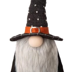 Best Pirce 🧨 Glitzhome® 28" 🦇 Halloween Fabric Gnome Standing Décor 😉 -Glitzhome Sales D250342S 4