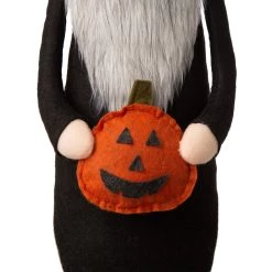 Best Pirce 🧨 Glitzhome® 28" 🦇 Halloween Fabric Gnome Standing Décor 😉 -Glitzhome Sales D250342S 5