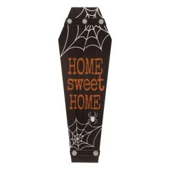 Budget β Glitzhome® 3.5ft. π Halloween Wooden Coffin Porch Leaning Décor π€©