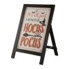 Discount 🥰 Glitzhome® 🧛 Halloween Wooden Sanding Easel Sign Décor ✨ -Glitzhome Sales D250346S 1